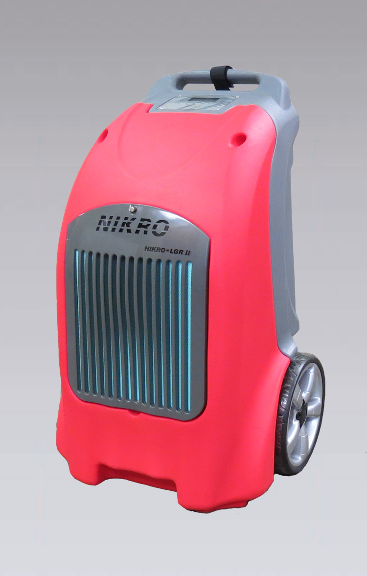 LGR dehumidifier as alternative for traditional drying methods